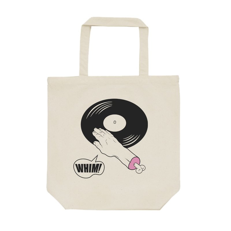 tote bag / whim - 手提包/手提袋 - 棉．麻 卡其色