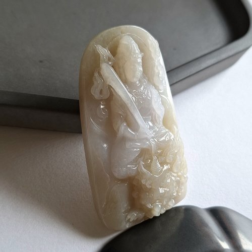 翡翠百貨 jade store 文殊菩薩吊墜 | 天然緬甸翡翠玉器玉墜