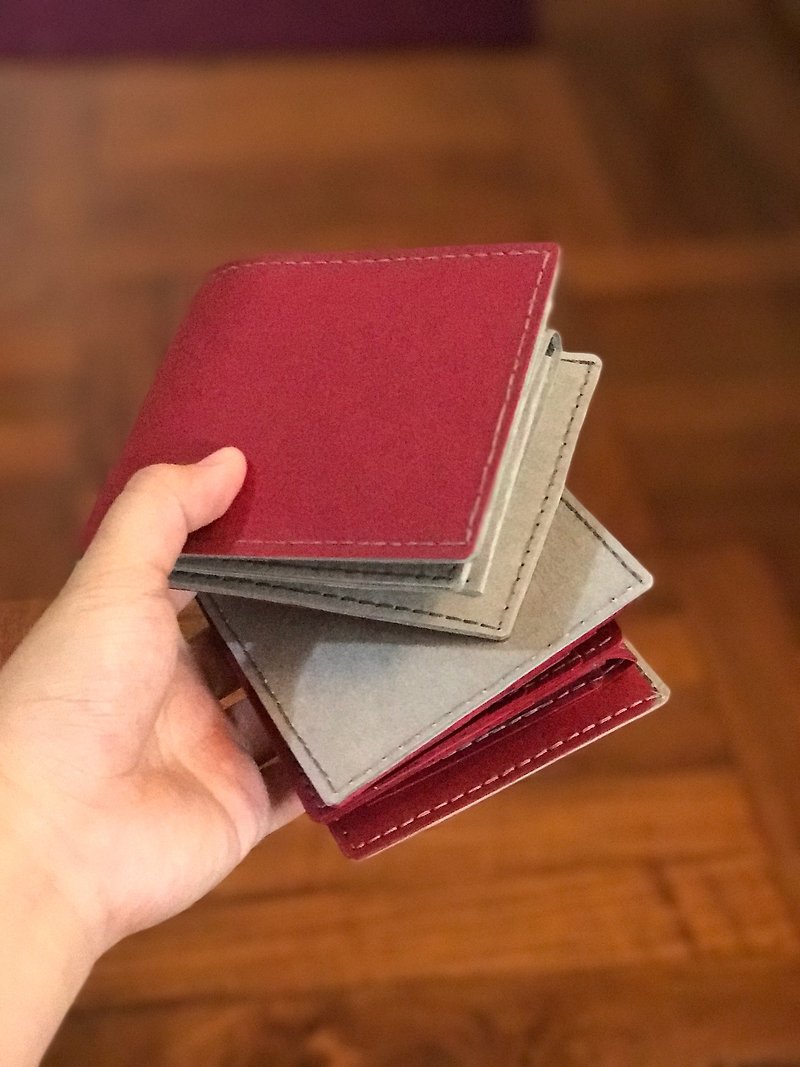 Washable craft paper/ Short Wallet - Wallets - Paper 