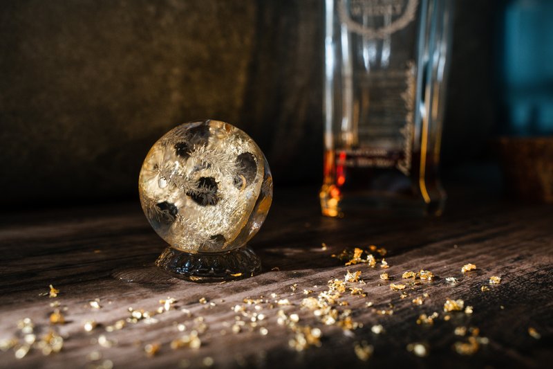 [SKOI] Patented Certified 100% Cooked Water Gold Foil SUI Ice Ball Molecular Water Whiskey Ice Ball - อื่นๆ - วัสดุอื่นๆ 