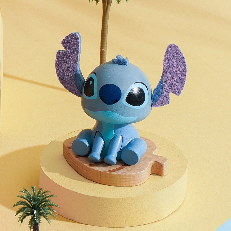 【史迪奇】彈簧擺飾 迪士尼 Disney 星際寶貝 | Wooderful life - 公仔/玩偶 - 木頭 多色