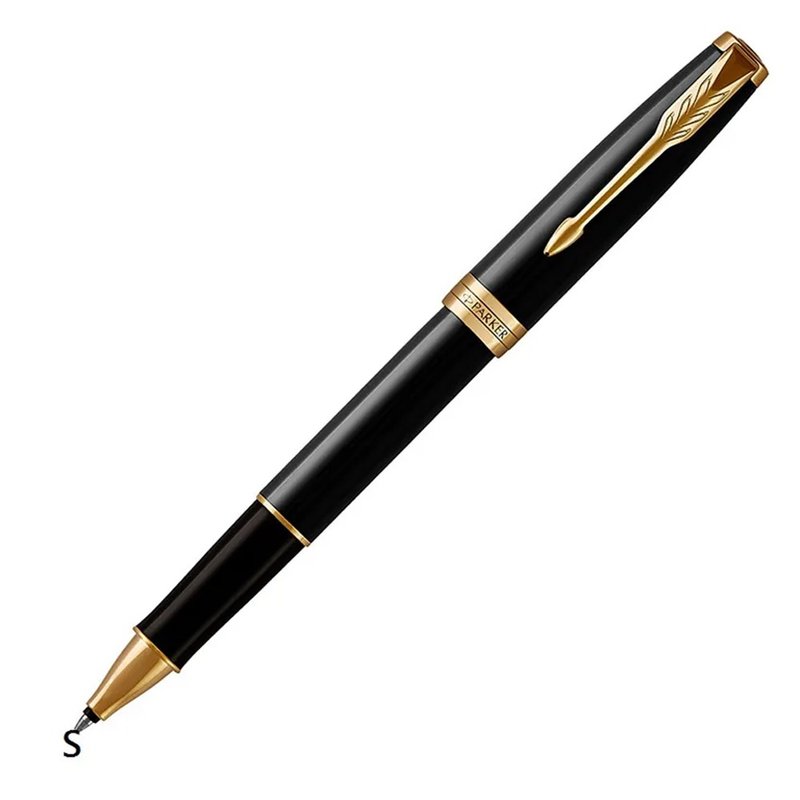 PARKER 新卓爾系列 鋼珠筆 麗雅黑金夾 - 鋼珠筆 - 其他金屬 黑色