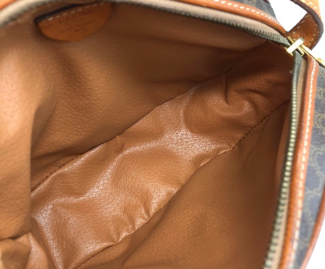 日本直送 名牌中古包 】CELINE セリーヌ マカダム ショルダーバッグ