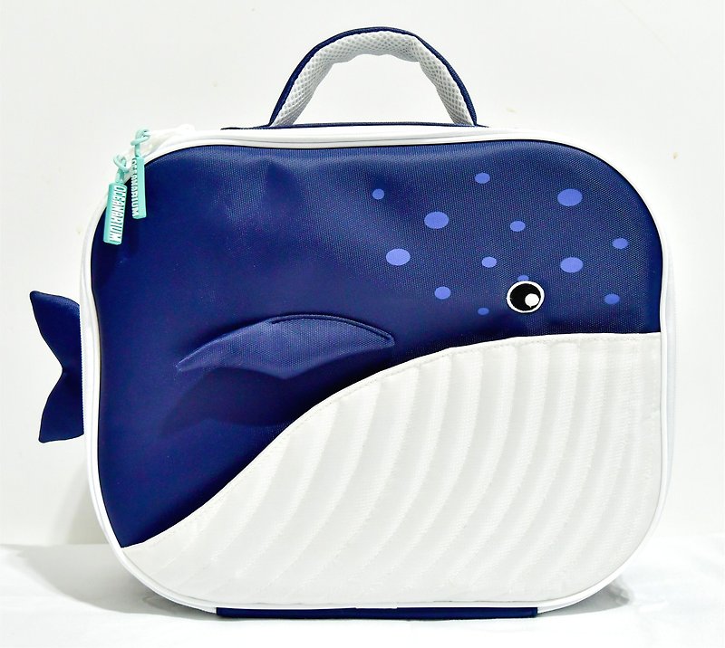 Humpback whale regulator bag - Fitness Accessories - Nylon Blue