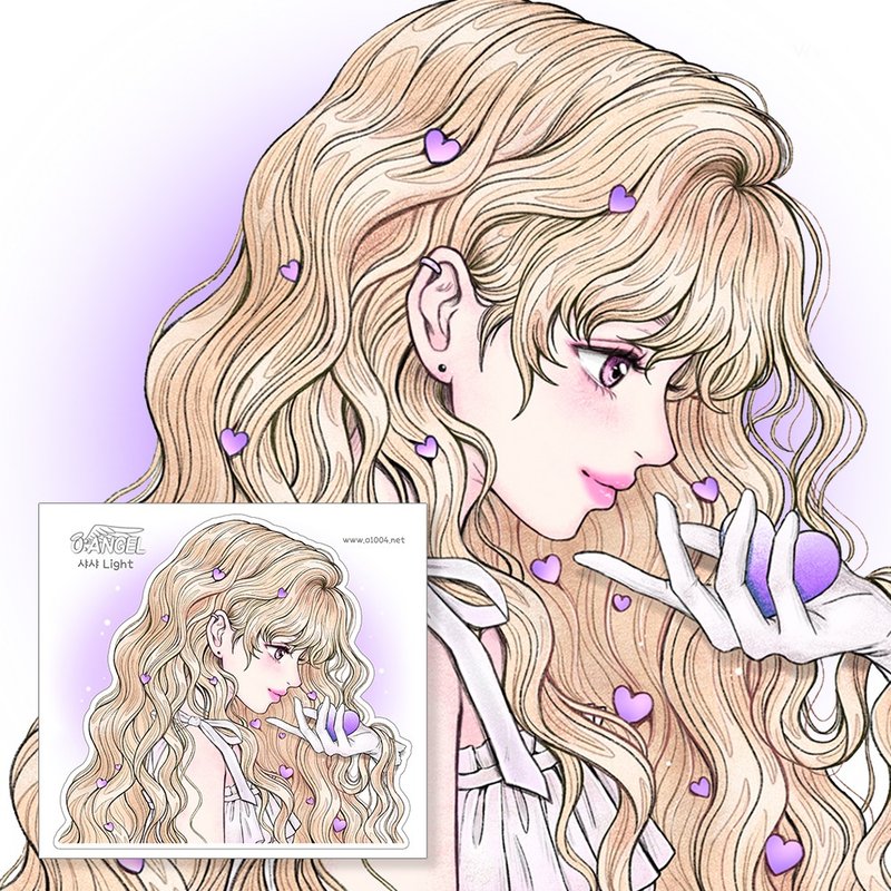 Sasha stickers - 貼紙 - 紙 