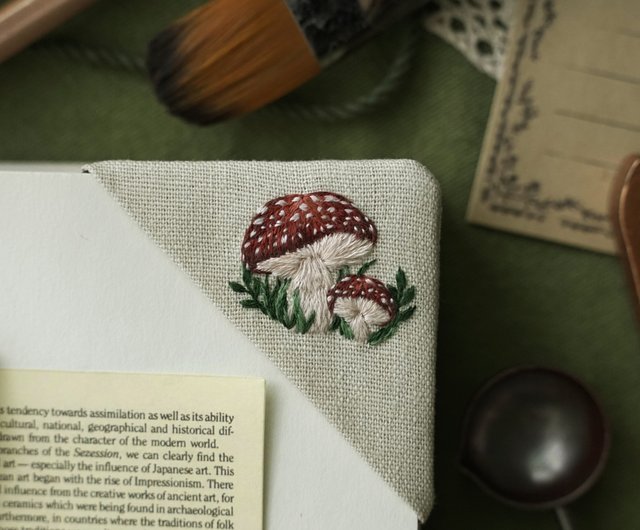 Wild Mushroom Bookmark