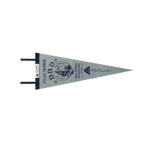 POLER 臺灣總代理 POLeR X Filter017 D.B.D Logo Pennant