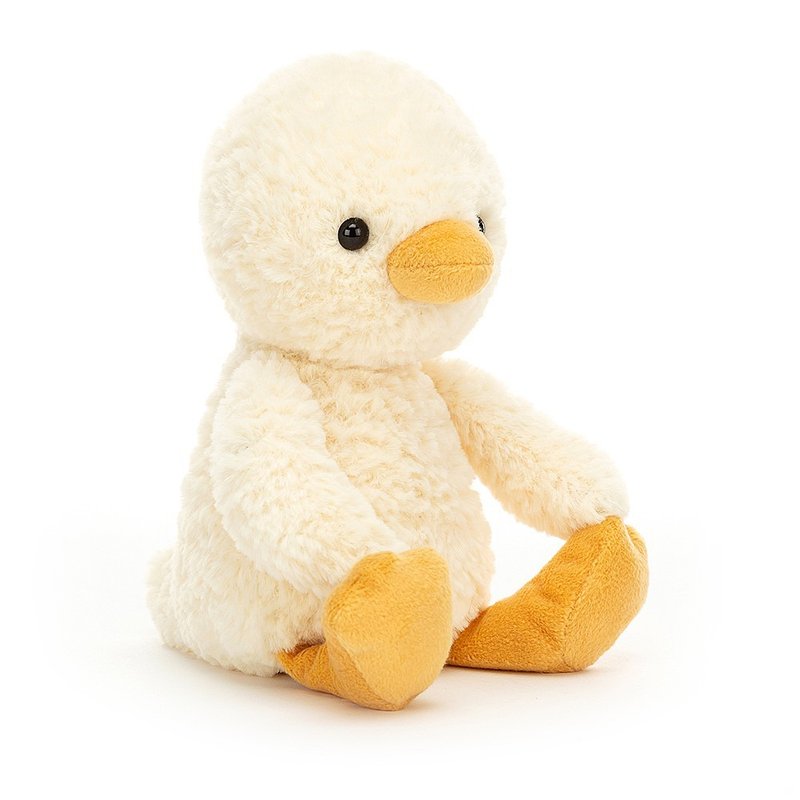 Tumbletuft Duck 捲捲毛 小鴨 20cm - 公仔/玩偶 - 聚酯纖維 黃色
