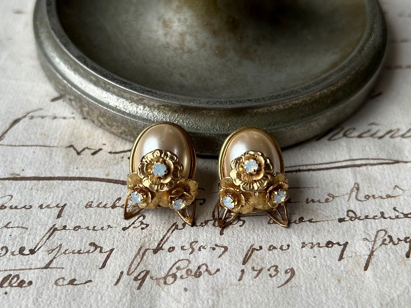 mignonne 1 - Earrings & Clip-ons - Copper & Brass Gold