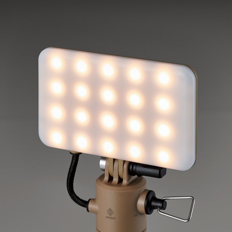 ELECOM NESTOUT FLASH-1 LED燈 MAX 1000lm 沙黃 - 野餐墊/露營用品 - 其他材質 橘色