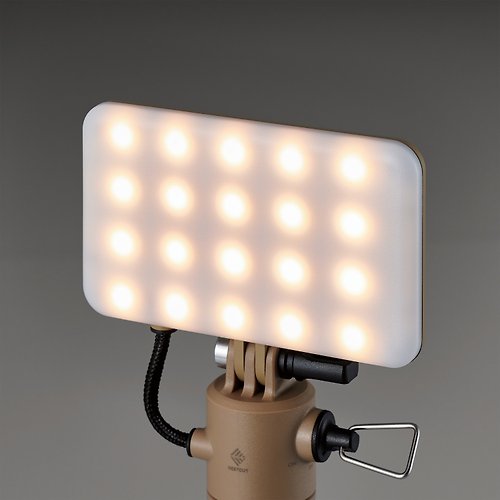 ELECOM ELECOM NESTOUT FLASH-1 LED燈 MAX 1000lm 沙黃