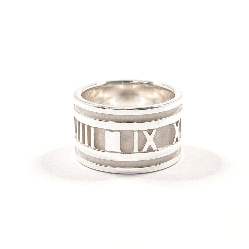 [Direct from Japan, Excellent Pre-owned Condition] Size 11.5 TIFFANY&Co. Atlas Ring, Silver 925, Vintage Accessory, Polished to Like-New Condition - General Rings - Sterling Silver Silver