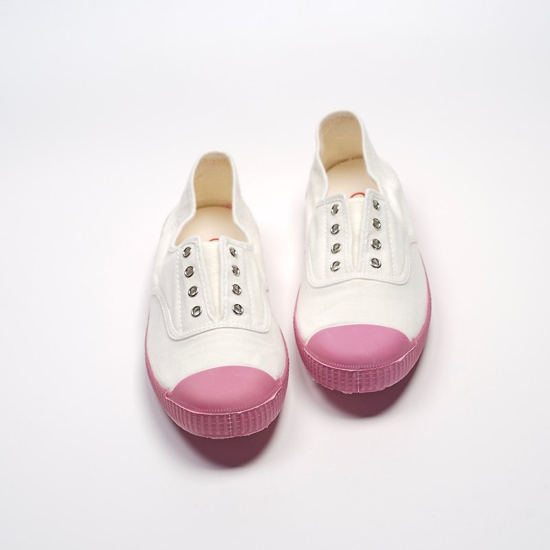 CIENTA Canvas Shoes J70997 05 - รองเท้าลำลองผู้หญิง - ผ้าฝ้าย/ผ้าลินิน ขาว