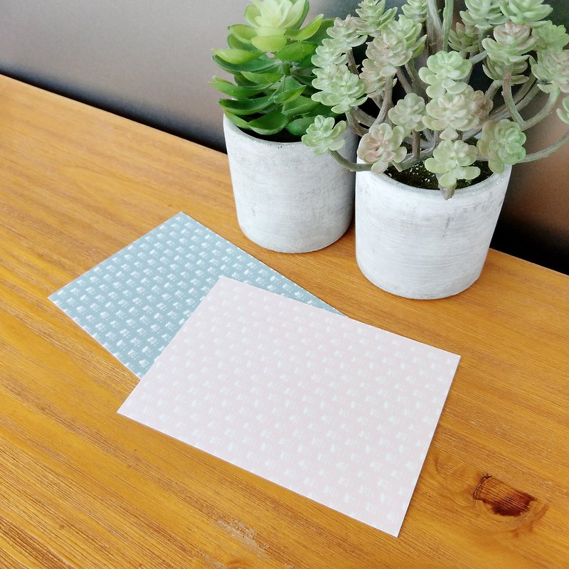 Postcard - Little Men Series - PK - Cards & Postcards - Paper Pink