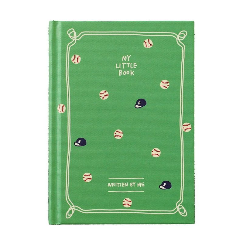 出清特價-小時光週誌V2(無時效)-棒球,TNL84222 - 筆記簿/手帳 - 紙 綠色
