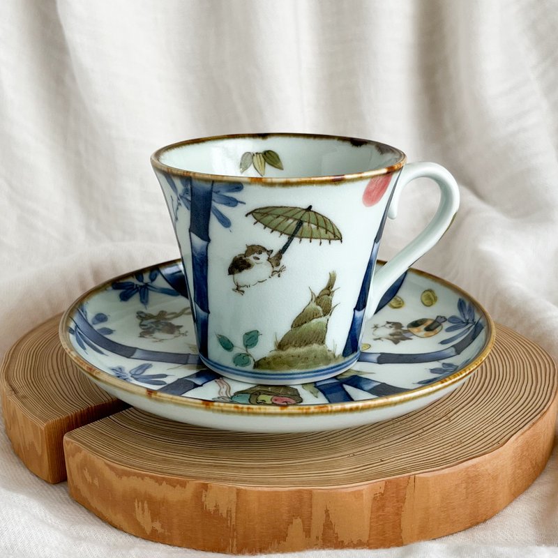 カップとソーサー - 茶壺/茶杯/茶具 - 瓷 白色