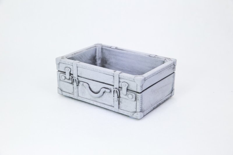 There is mud innovation / imitation series / old suitcase Cement basin - Pottery & Ceramics - Cement White