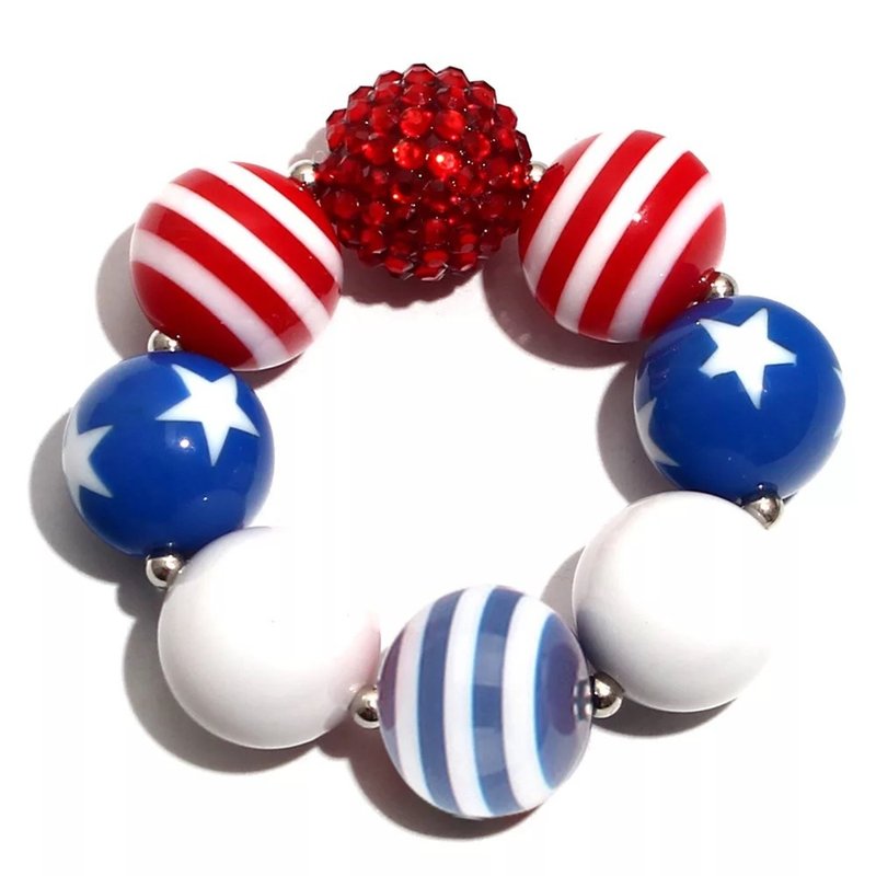 手工串珠兒童首飾手鍊 Chunky bracelets - 手鍊/手環 - 塑膠 