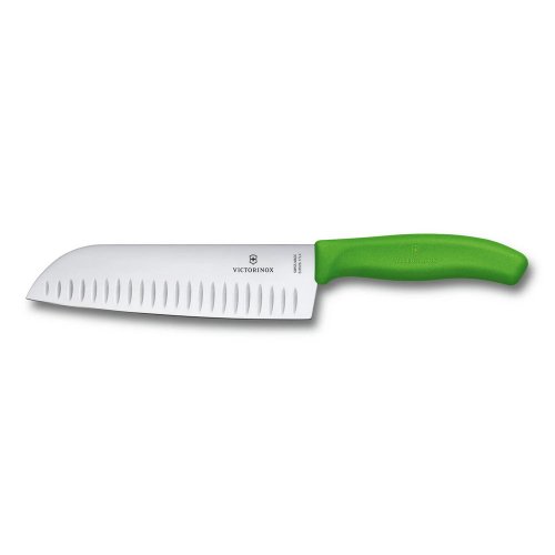城市視角 VICTORINOX 瑞士維氏 日式主廚三德刀 綠 6.8526.17L4B