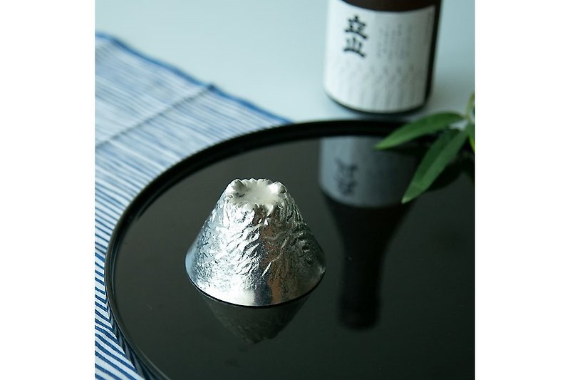 Sake Cup - TATEYAMA - L - Bar Glasses & Drinkware - Other Metals Silver