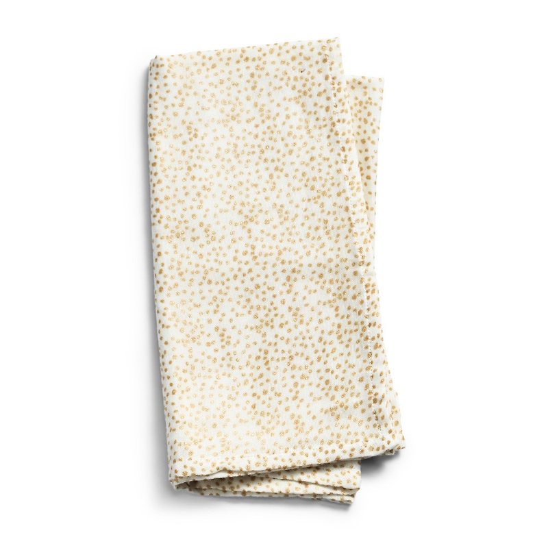 Elodie Details BAMBOO MUSLIN BLANKET - Gold Shimmer - Blankets & Throws - Cotton & Hemp Gold