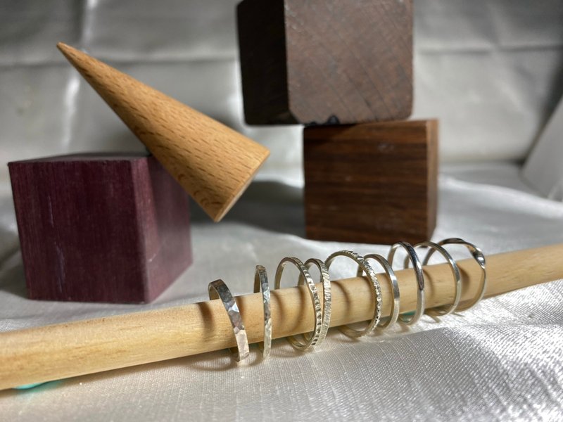 文化幣/純銀リング/大稲埕/当日完成 - 彫金教室・アクセサリー作り - スターリングシルバー 