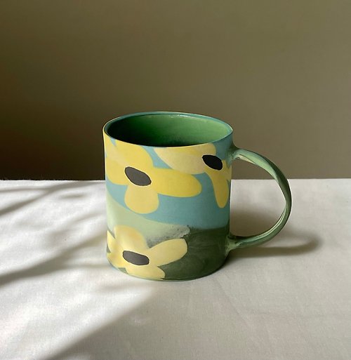 Renee's Ceramics 野花咖啡杯