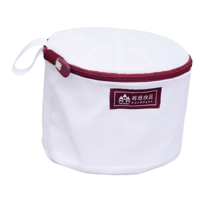 【有感良品】特大內衣專用洗衣袋-17×19CM 極細款 - 衣架/衣帽架/掛勾 - 聚酯纖維 白色