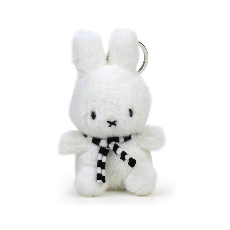 Bon Ton Toys | Miffy Keychain Winter - 10cm - Keychains - Other Materials White