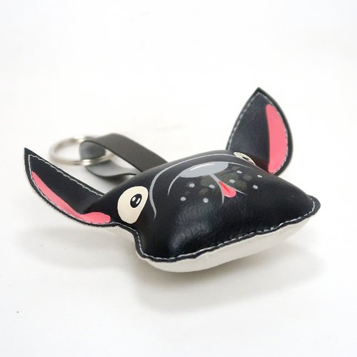French bulldog keychain, gift for animal lovers add charm to your bag. -  Shop pipo89-dogs-cats Charms - Pinkoi
