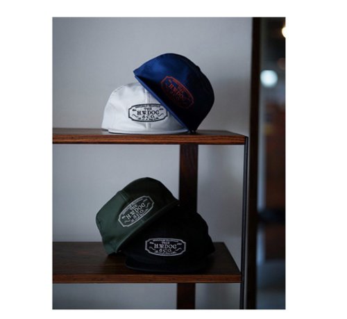 HWDog&Co.Trucker Cap 23SS 新色刺繍トラッカーキャップ（4色