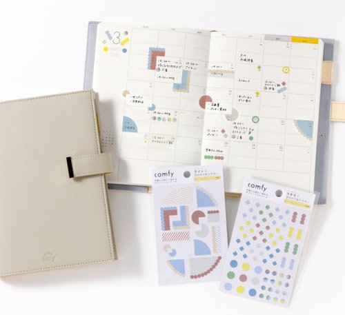 IROHA PUBLISHING IROHA PUBLISHING Comfy 手帳周邊貼紙 八款可選