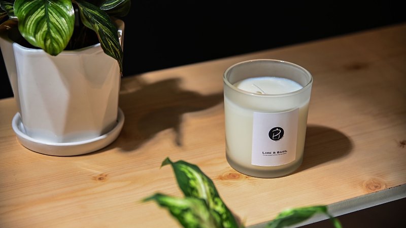 Pipan Fresh Natural Matte White Scented Candle