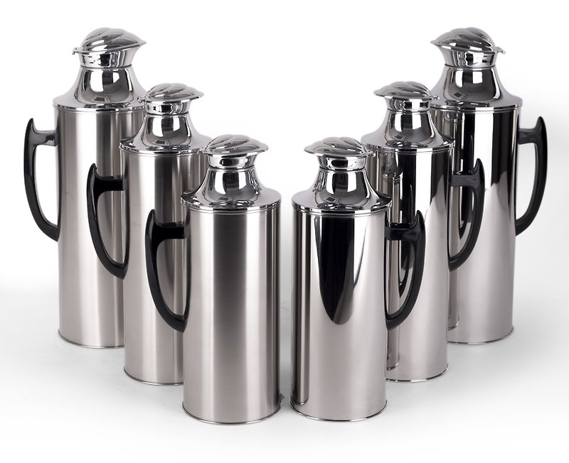 Camel brand 950ml~1680ml glass bile vacuum thermos stainless steel Lingjiu style - Vacuum Flasks - Other Materials Silver