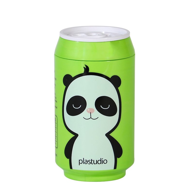 PLAStudio-ECO CAN-280ml-Panda Series-Made from Plant-Green - Mugs - Eco-Friendly Materials Green