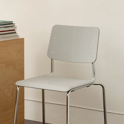 ESAILA FORE Chair | 曲木彎管學校椅 | 灰