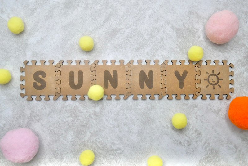 【BooZBoo】拍攝道具 造型英文字卡 數字字卡 特殊符號字卡 - 木工/竹藝/紙雕 - 木頭 咖啡色