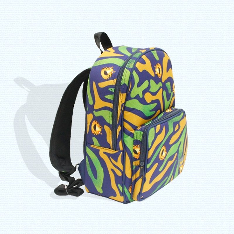 Air backpack for kids - purple (no teeth tiger) - Backpacks - Other Materials Multicolor