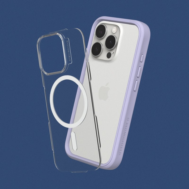 Mod NX (MagSafe compatible) super magnetic phone case/lavender purple for iPhone 16 series - Phone Cases - Plastic Purple