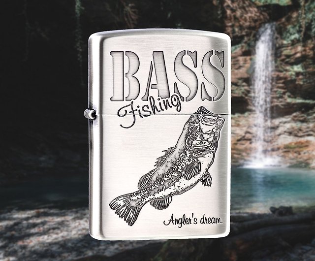 ZIPPO Official Flagship Store] Dream Fish - Bass Windproof Lighter