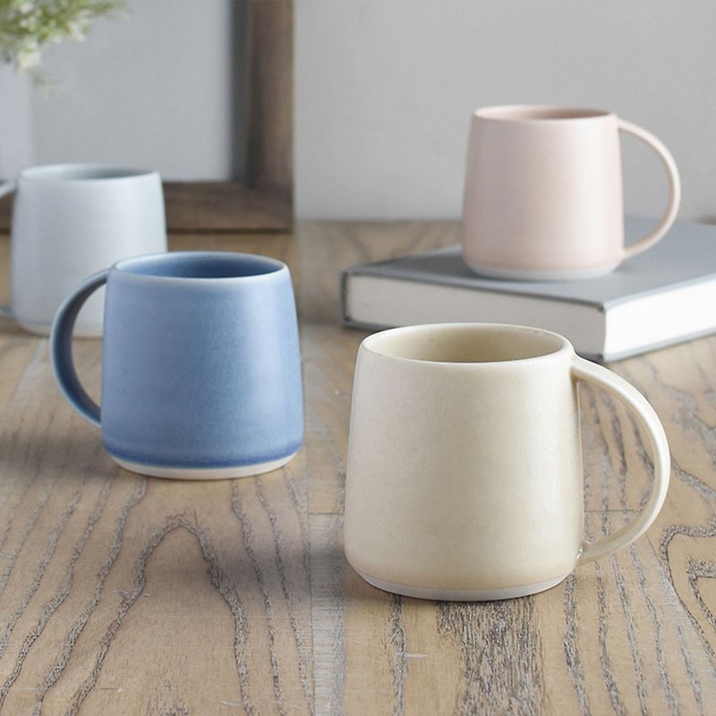 Japan KINTO RIPPLE Mug 250ml / 3 colors in total - Cups - Porcelain Multicolor