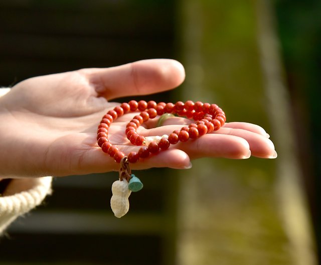Natural Agate Fatal Year Red Thread Bracelet (Consecration included) - Shop  goodgoodluck-tw Bracelets - Pinkoi
