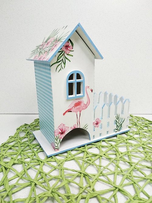 lux_baby_atelier Tea House-Tea Bag Storage Box FLAMINDOS, Home decor ideas, Vintage