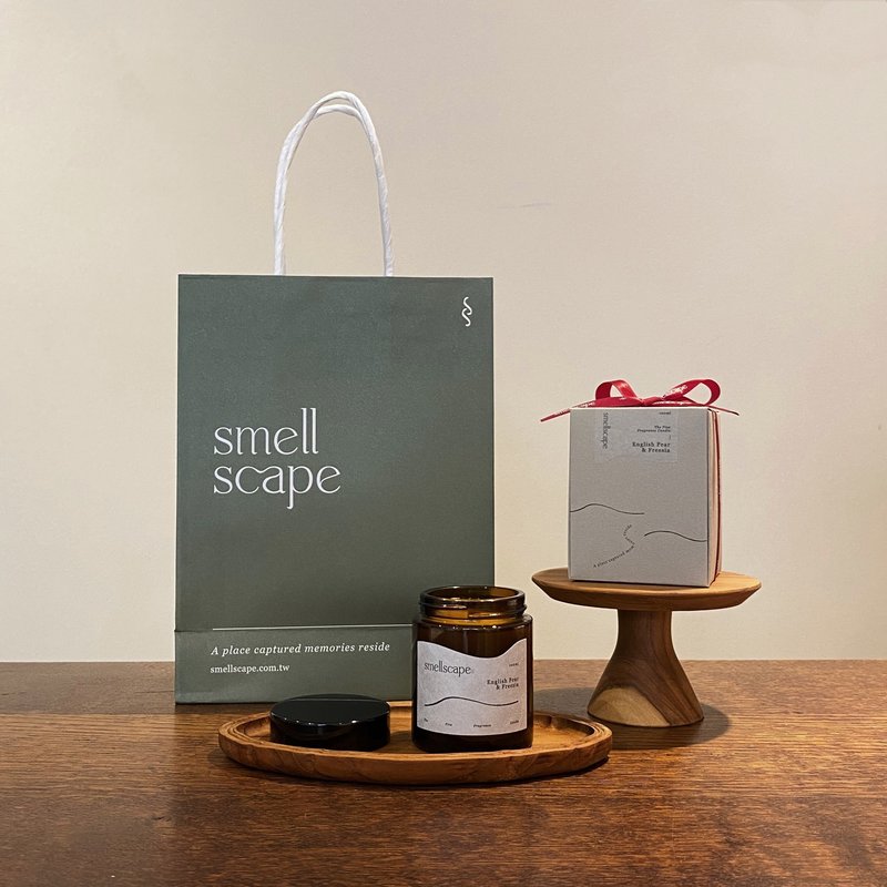 【加購】smellscape品牌白牛皮紙袋 - 其他 - 紙 綠色