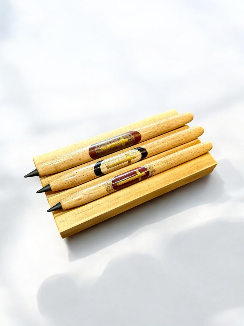 拼木永恆筆-恆約 - 其他書寫用具 - 木頭 咖啡色