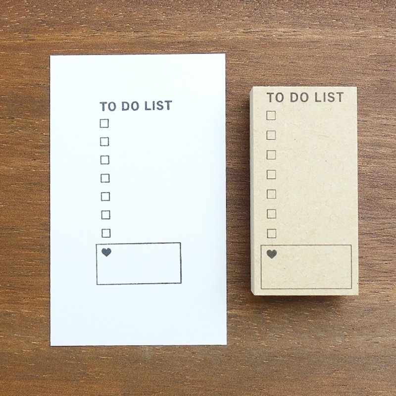 TO DO LIST Reward column version Diary stamp Stamp stamp Schedule book Diary Made in Japan b-082 - ตราปั๊ม/สแตมป์/หมึก - ไม้ 