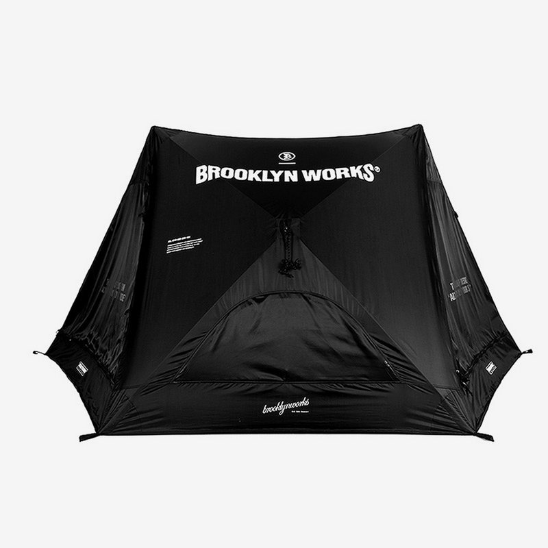 BROOKLYNWORKS Gateway Shade 速拋帳-耀石黑 - 露營用品 - 其他材質 黑色