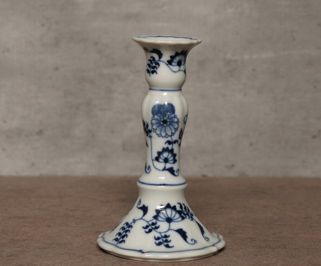 日本製ブルーダニューブ ブルーオニオンシリーズ 燭台 - ショップ L&R