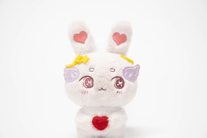 PRISM - Piko Plush Keychain (Rabbit form) - ที่ห้อยกุญแจ - ขนแกะ ขาว