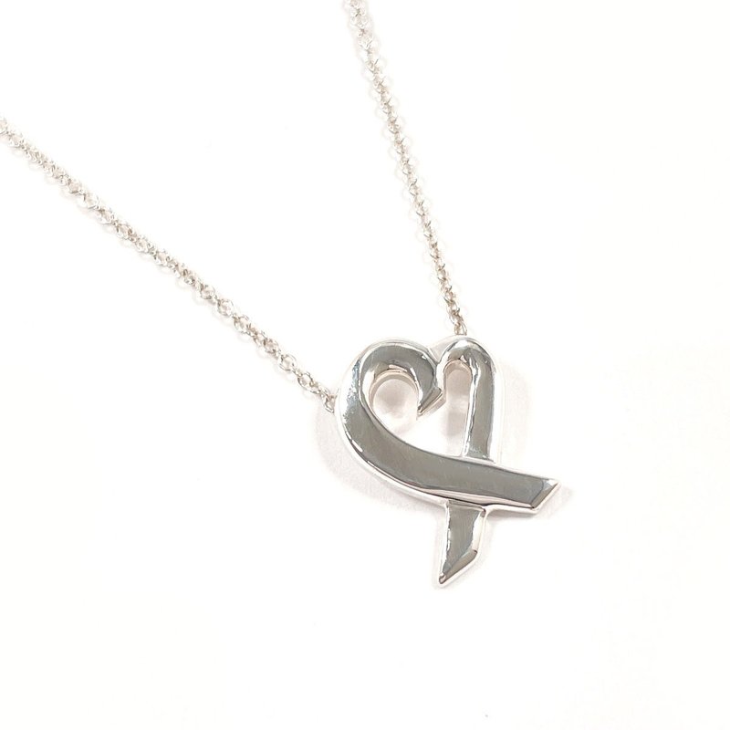 【日本直送 中古美品】ティファニー TIFFANY&Co. ネックレス ラビングハート パロマピカソ シルバー925 アクセサリー - 項鍊 - 純銀 銀色